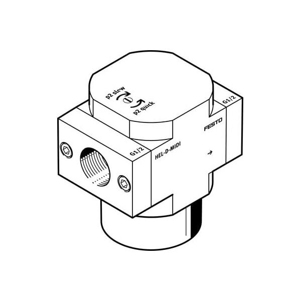 On-Off Valve HEL-1/4-D-MINI
